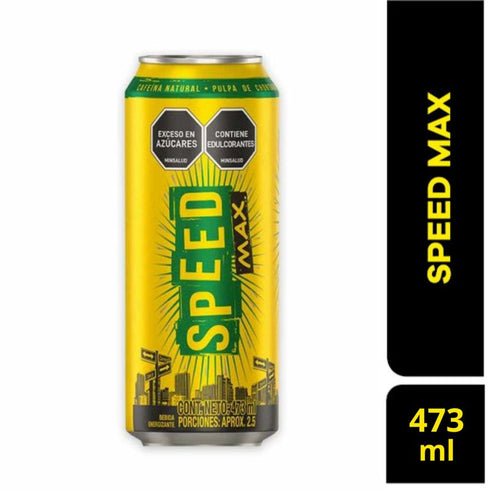 bebida energizante speed max 473ml lata